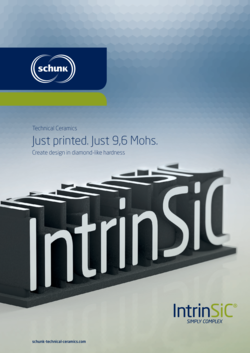 Brochure: IntrinSiC® 3D-printing