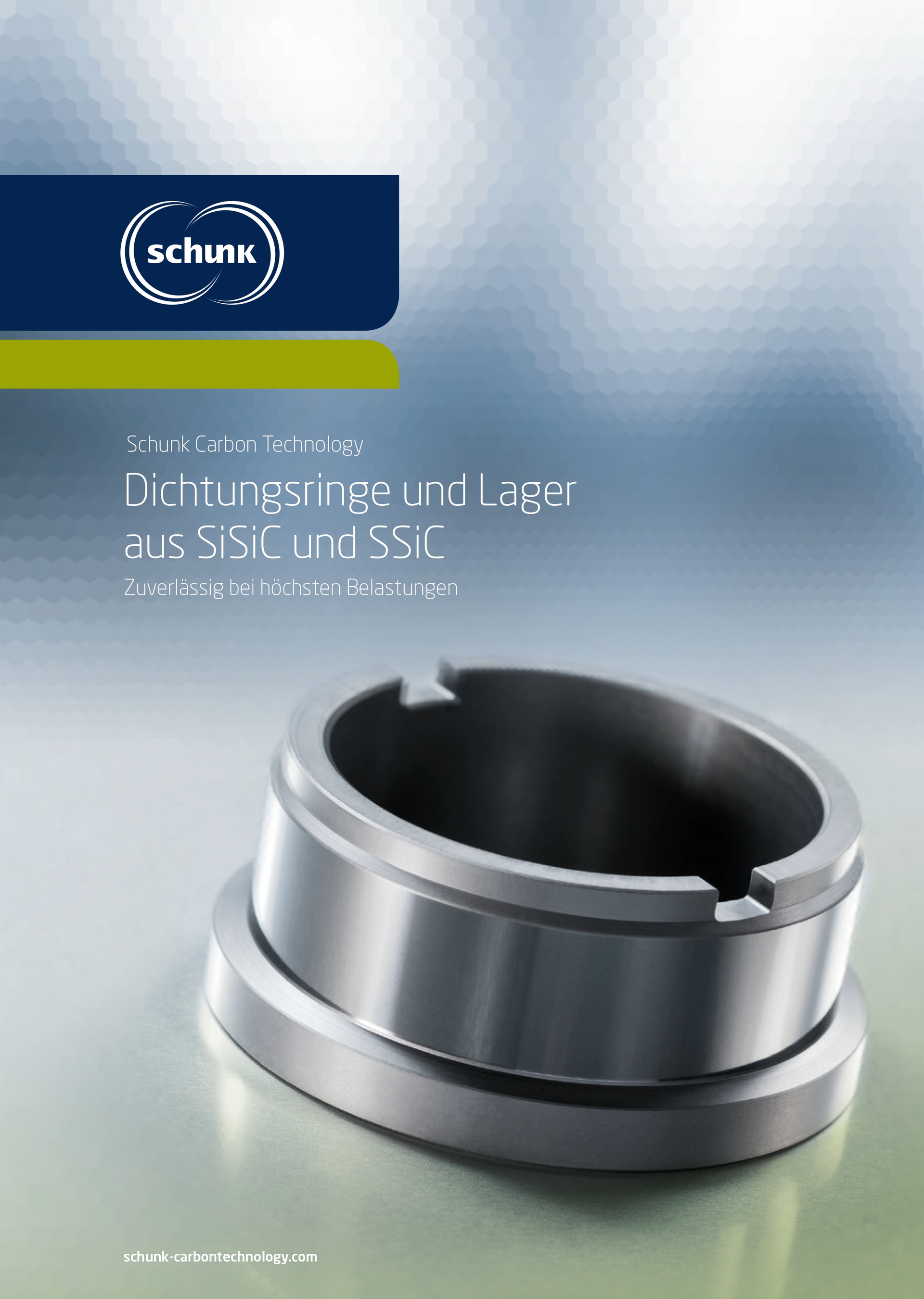 Brochure: Sealrings and Bearings made of SiSiC and SSiC