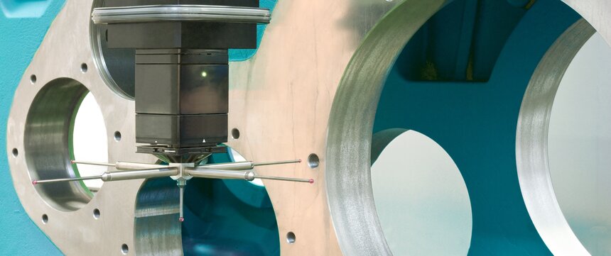 Messtechnik-Branche von Schunk Technical Ceramics dargestellt durch eine Messmaschine
