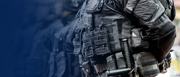 Special forces in tactical gear – Schunk Group provides materials for protective and security technology.