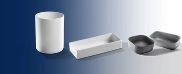 Tiegel & Glühschalen aus technischer Keramik oder Aluminiumoxid im Dentalbereich oder der Laborkeramik