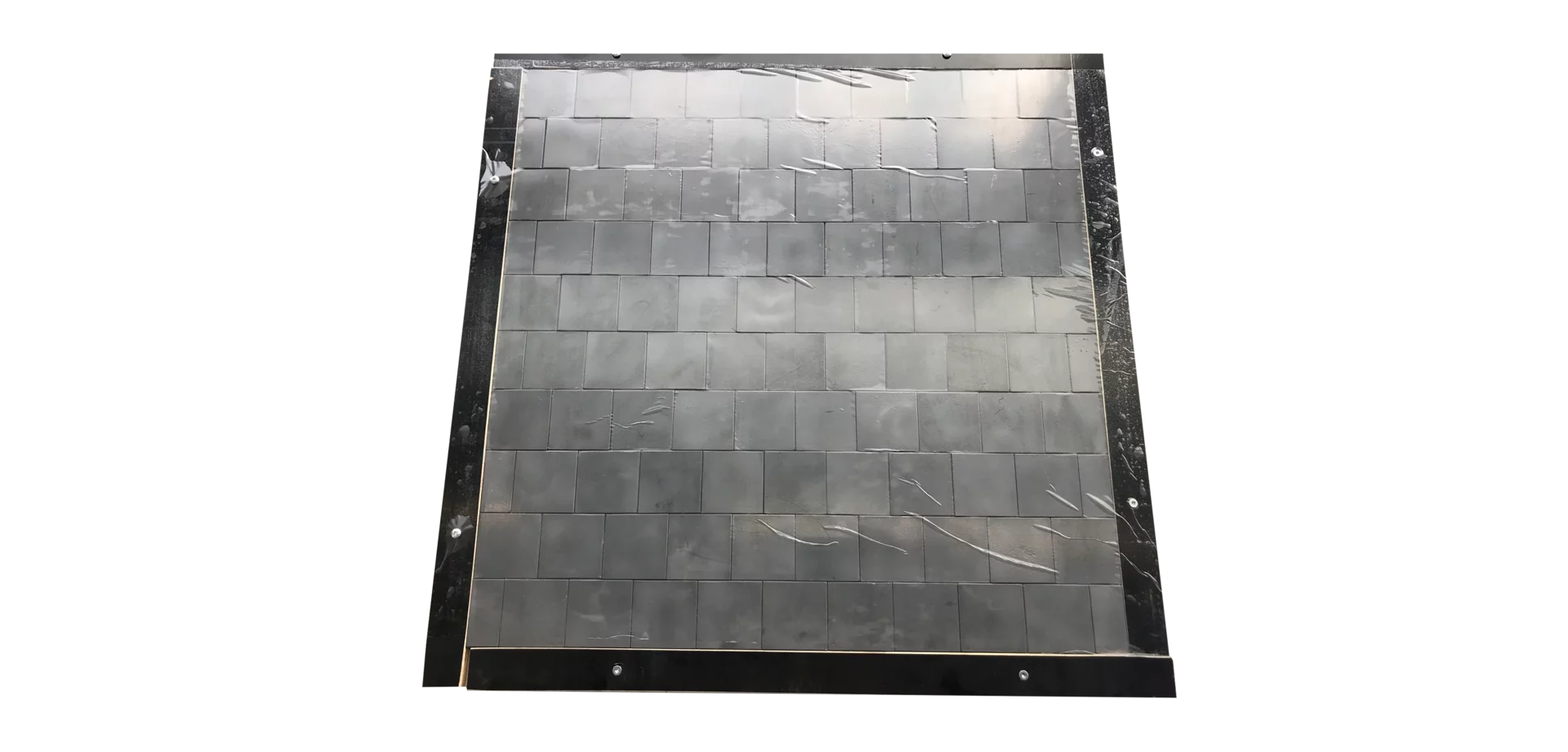 Polygonal protective plate for ballistic vehicle protection from Schunk Technical Ceramics