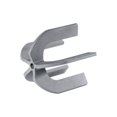 Cruciform Spacer made of silicon carbide from Schunk Technical Ceramics