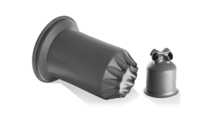 Burner Nozzles made of silicon carbide from Schunk Technical Ceramics