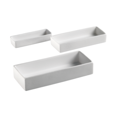 Ignition dishes and crucibles for kilns (dental) from Schunk Technical Ceramics