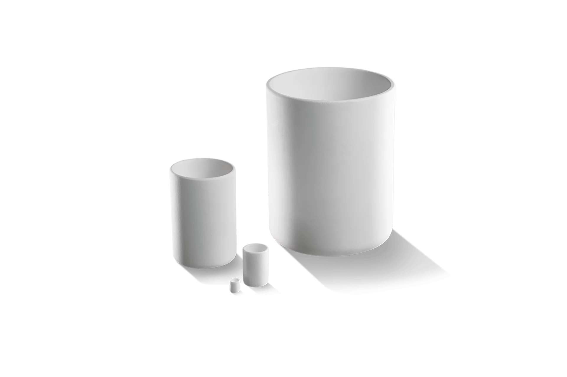  Alumina Crucibles for Powder Treatment from Schunk Technical Ceramics