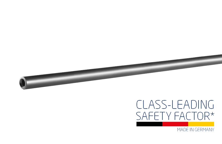 Silicon carbide roller with class-leading safety factor and "Made in Germany" label