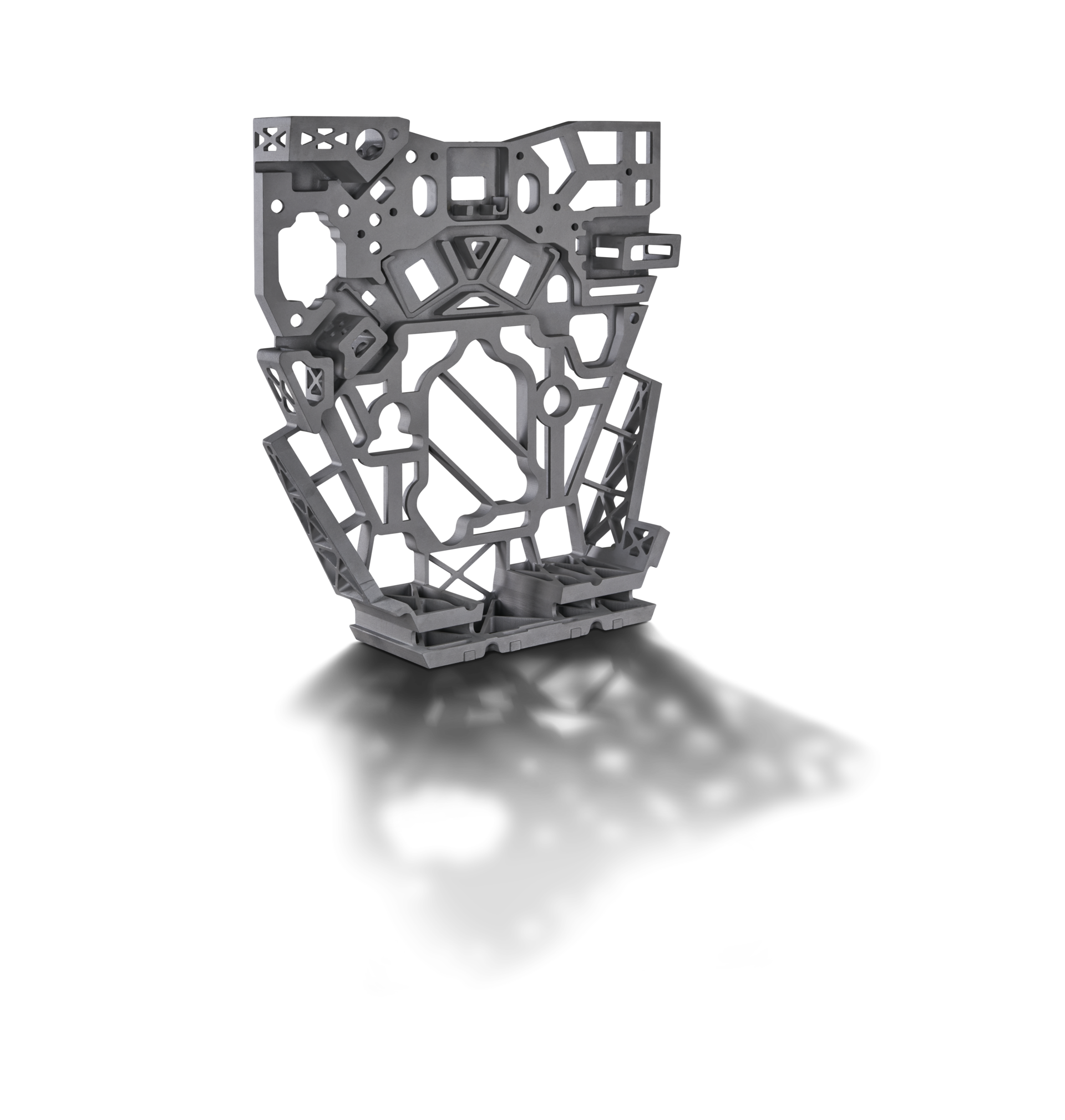 3D gedrucktes Bauteil aus technischer Keramik für Raumfahrtanwendungen von Schunk