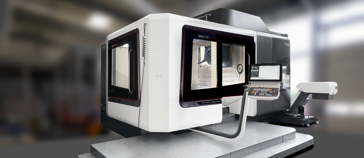  5-Achs-Fräsmaschine DMU 160 für die Keramikbearbeitung von Schunk Technical Ceramics