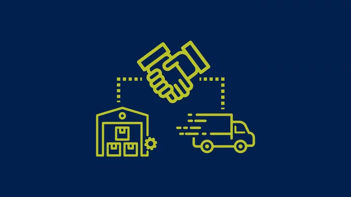  Icon representing a resilient supply chain for Qitin Armor Ceramics