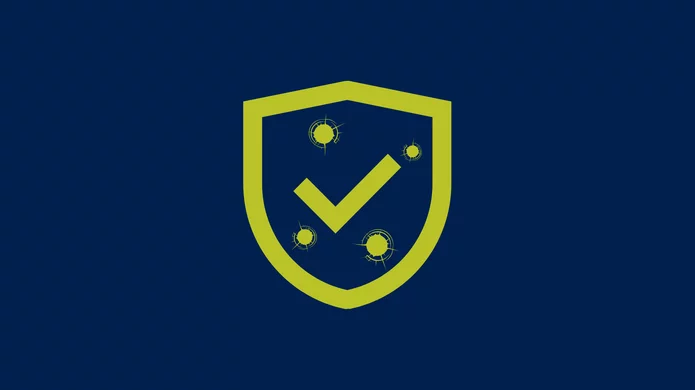  Shield icon representing multi-hit performance of Qitin Armor Ceramics