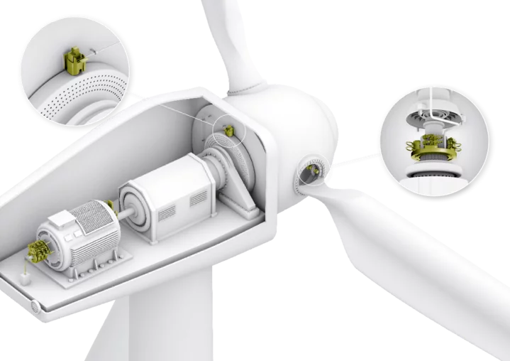  Lightning Protection System for Wind Turbines from Schunk Carbon Technology against Lightning Stress