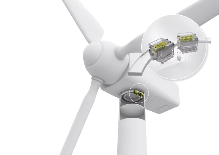   Brake linings for wind turbines from Schunk Carbon Technology against squeaking noises and stick-slip effects