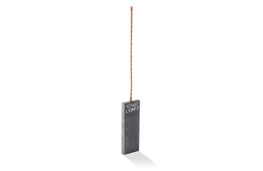 Multi-layer pitch-bonded graphite material-based carbon brush for washing machines from Schunk Carbon Technology