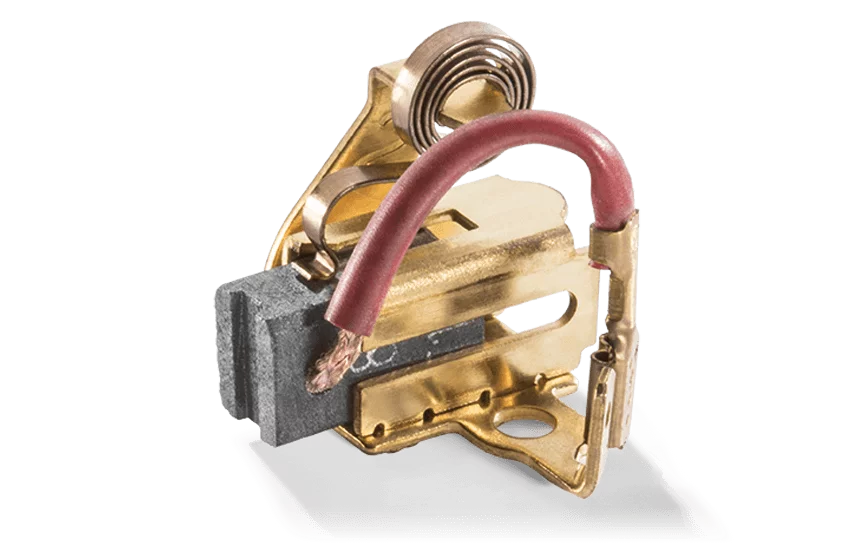  Kohlebürste im Halter/Modul für Netzgeräte von Schunk Carbon Technology