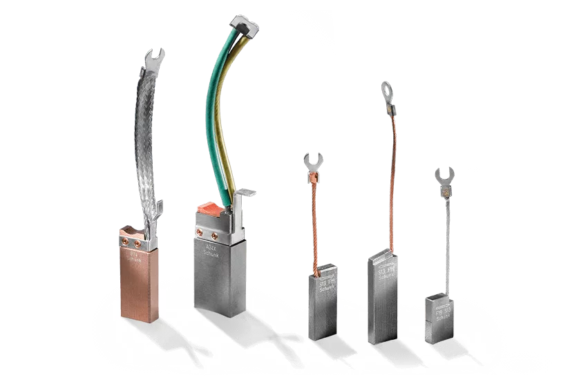  Grounding brushes for shaft grounding of wind power generators from Schunk Carbon Technology
