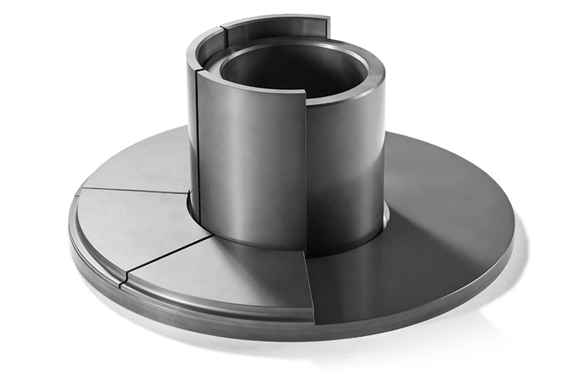 Mediengeschmierten Siliziumcarbid-Gleitlager von Schunk Kohlenstofftechnik