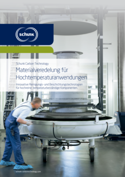 Broschüre: Materialveredelung für Hochtemperaturanwendungen