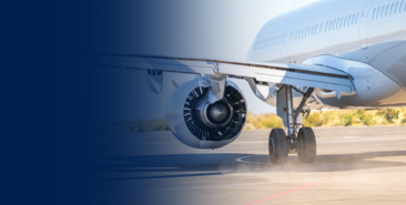 Aerospace industry header image consisting of aerospace security airplane 