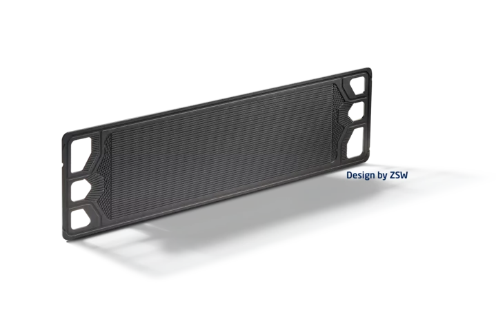 Molded graphite bipolar plates for fuel cells and redox flow batteries from Schunk Carbon Technology