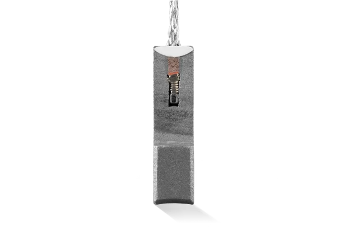  Kohlebürste mit Abschaltvorrichtung und Dämpfungselement für Bohrhammer von Schunk Carbon Technology