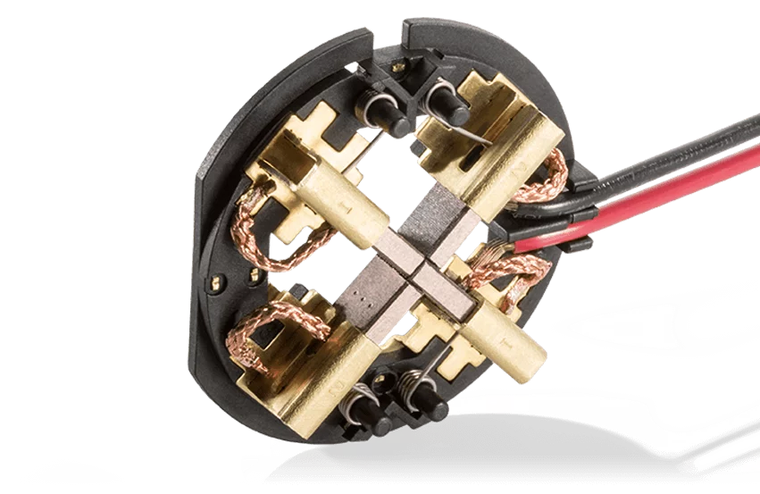  Kohlebürste im Halter/Modul für Akku-Geräte von Schunk Carbon Technology