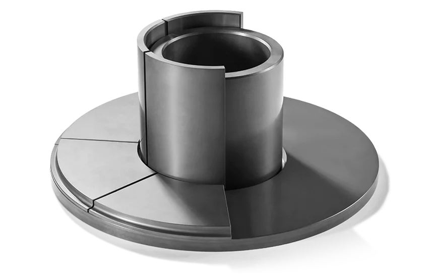  Media-lubricated silicon carbide slide bearings from Schunk Carbon Technology
