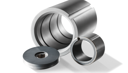 Media-lubricated carbon slide bearings from Schunk Carbon Technology