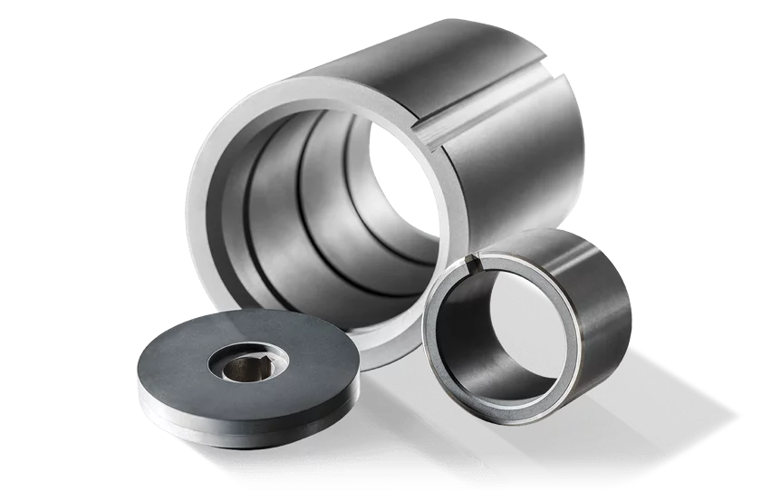Media-lubricated carbon slide bearings from Schunk Carbon Technology