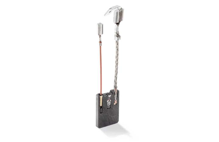 Carbon brush with signaling device from Schunk Carbon Technology