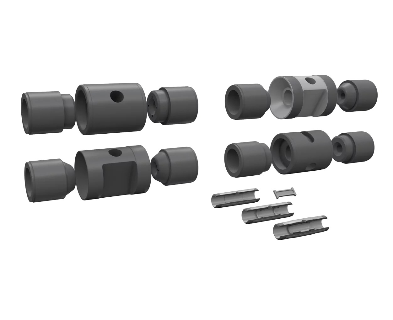 Overview of different components for atomic absorption spectrometer by Agilent