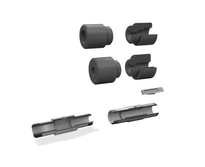 Overview of different components for atomic absorption spectrometer by Hitachi