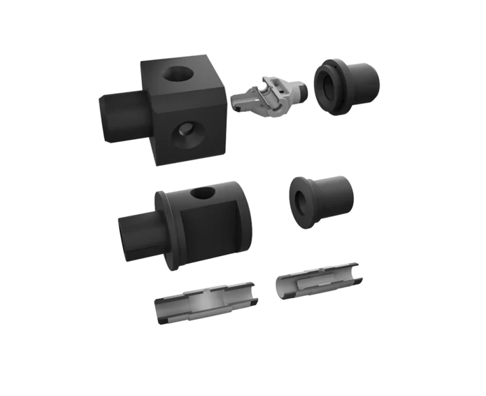 Overview of different components for atomic absorption spectrometer by PERSEE