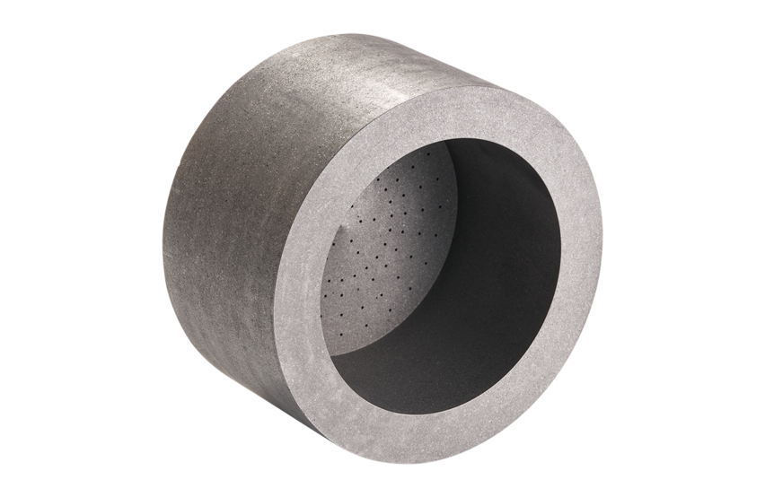 Schmelztiegel aus Graphit für Strangguss von Schunk Kohlenstofftechnik