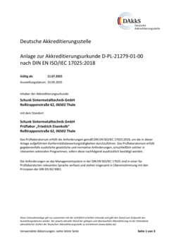 Attachements: DIN EN ISO/IEC 17025:2018