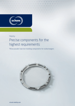 Flyer: Metal Powder Injection Molding Components for Turbochargers