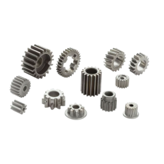 Gearwheels for many applications, for instance also for electrical parking brakes