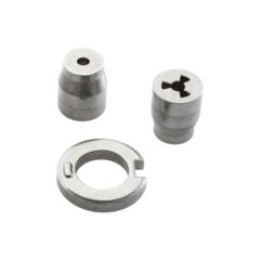 Functional components for magnetic valves in dual-clutch transmissions