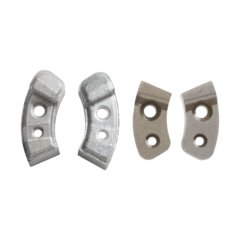 Blades as functional parts for belt retractors