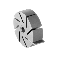 Graphite vanes for use in dry-running vane pumps