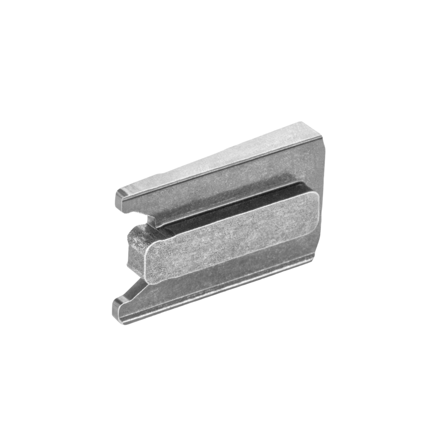 Single component of the coil carrier for use in electric motors or high-frequency electromagnetic applications. 