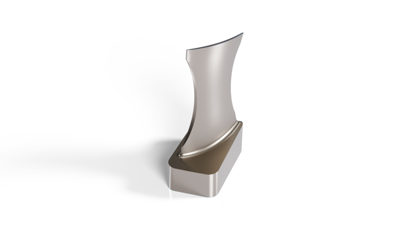    Guide vane for use in aircraft engine components
