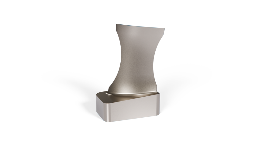   Guide vane for use in aircraft engine components
