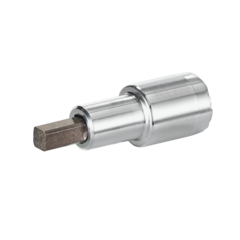  Erdungskontakt mit radialer Bauform für Automobilanwendungen, bestehend aus Metallgehäuse und Kontaktstift