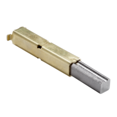  Grounding contact with radial design for automotive applications, featuring a metal housing and contact pin