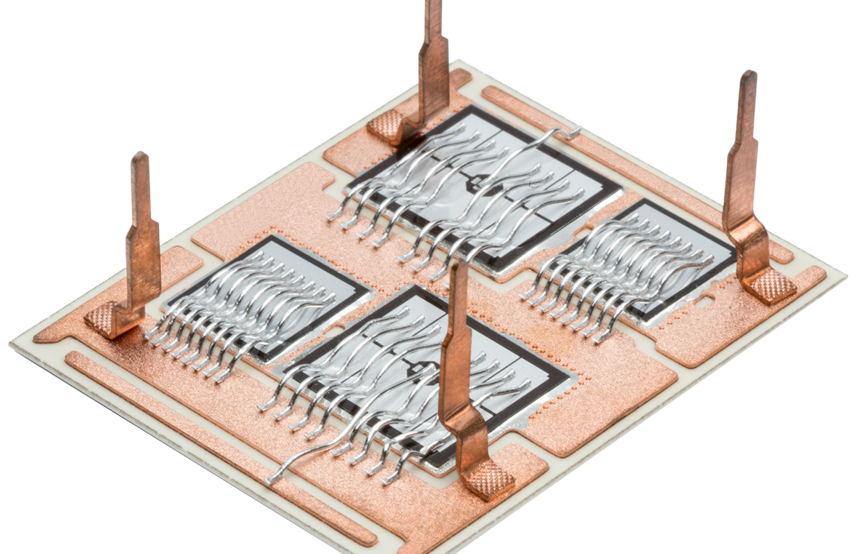 Ultrasonic welding solution by Schunk Sonosystems for standard IGBT modules in industrial applications