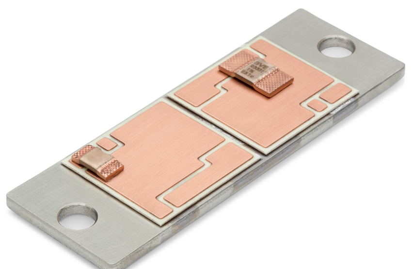 Ultrasonic welding solution by Schunk Sonosystems for DBC substrates with welded shunt