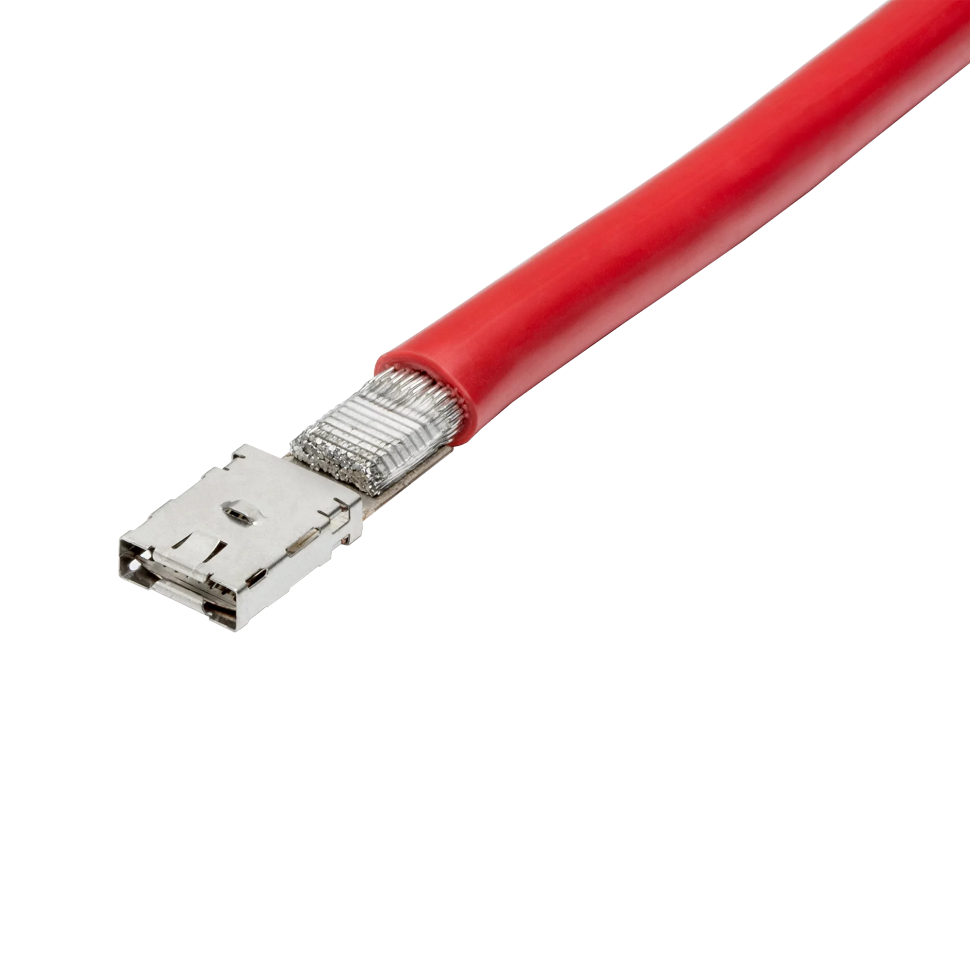 Ultraschall-Schweißlösung von Schunk Sonosystems für Aluminiumleitung an Hochstromkontakt (180° Winkel)
