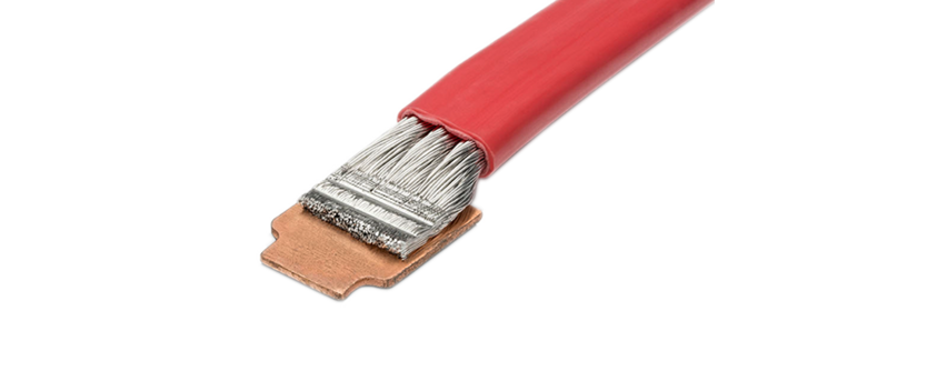 Ultrasonic welding solution by Schunk Sonosystems for large cable cross-section to copper plate in vehicle electrical systems