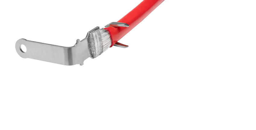 Ultrasonic welding solution by Schunk Sonosystems for large cable cross section for energy supply in the vehicle electrical system